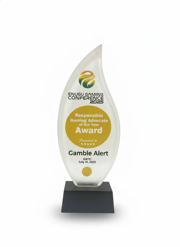 Responsible Gaming Advocate of the Year Award, Enugu State Lottery and Gaming Conference 2025